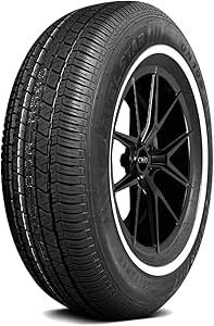 Amazon.com: Travelstar UN106 All Season 9mm White Wall Radial Passenger ...