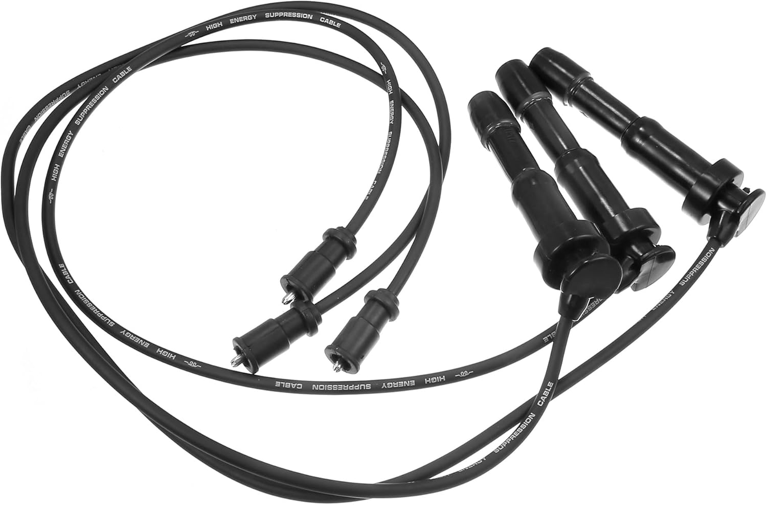 uxcell 3pcs Car Spark Plug Ignition Wires for Kia Sorento 2003-2006 88862579 9366r