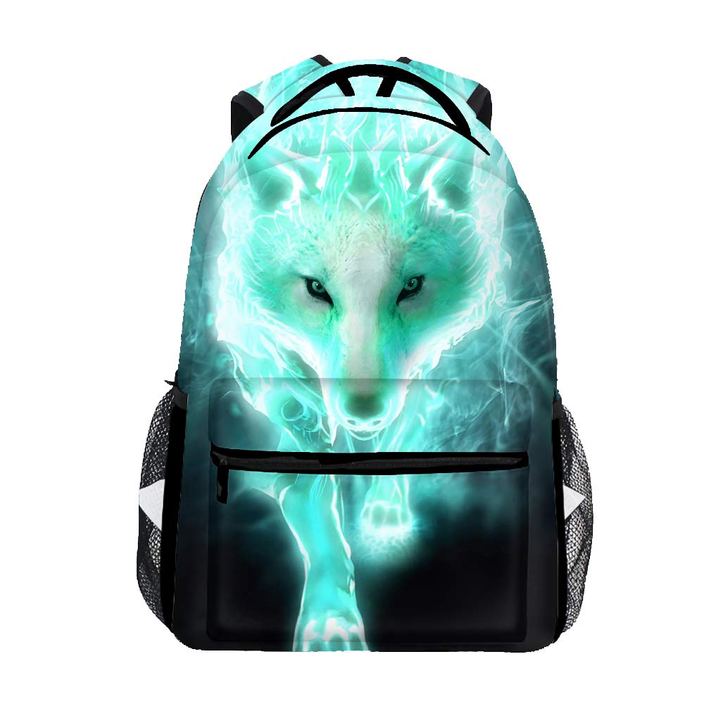 cyan backpack