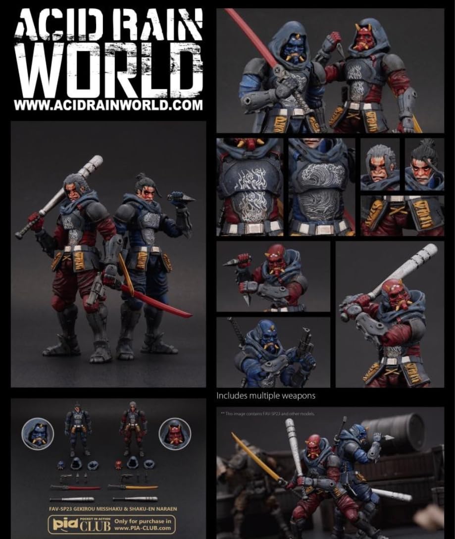 HiPlay Toys Alliance Collectible Figure: Acid Rain World: Gekirou