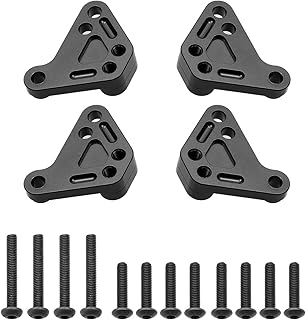 GoolRC Metal Heighten Front and Rear Shock Absorber Lower Mount Bracket Replacement for Traxxas MAXX V2 89086-4 WideMaxx 1/10 Remote Control Car Upgrade Parts