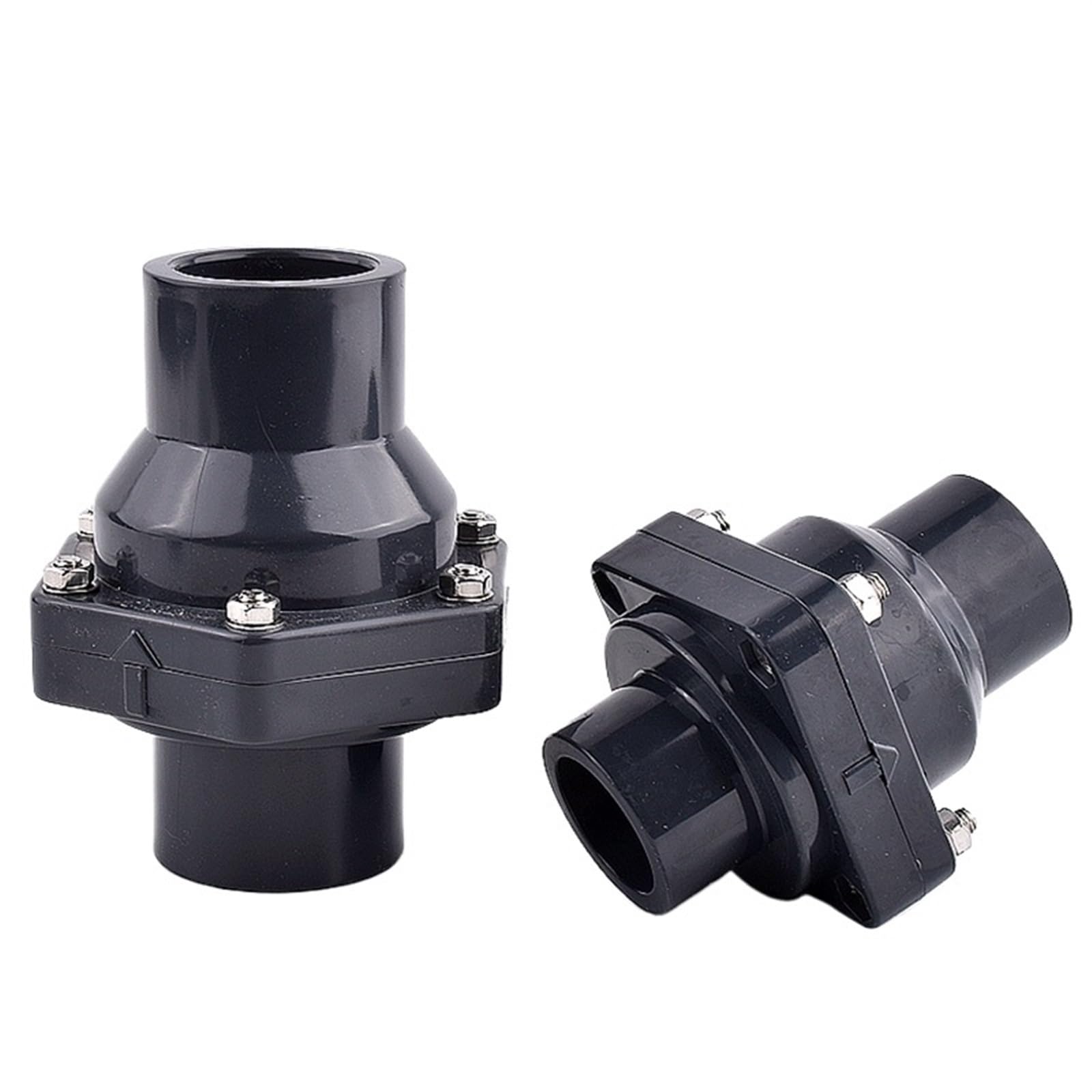PVC-Fittings, Wasserrohrverbindungen, 1 STK. 20~63 mm PVC-Rückschlagventil, Gartenkanalabfluss, Rückschlagventil, Rohrverbindung, Bewässerungssystem, Wasserrohrverbindungsstücke (Innendurchmesser 25 m