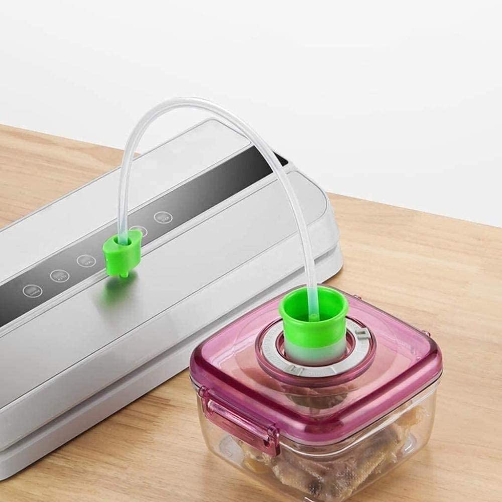 Envasadora al Vacío Sellador al Vacío Herramientas de conservación de Alimentos de Cocina Sellador al vacío para Extender la frescura de los Alimentos Modo de Alimentos Secos y húmedos LSDRALOB