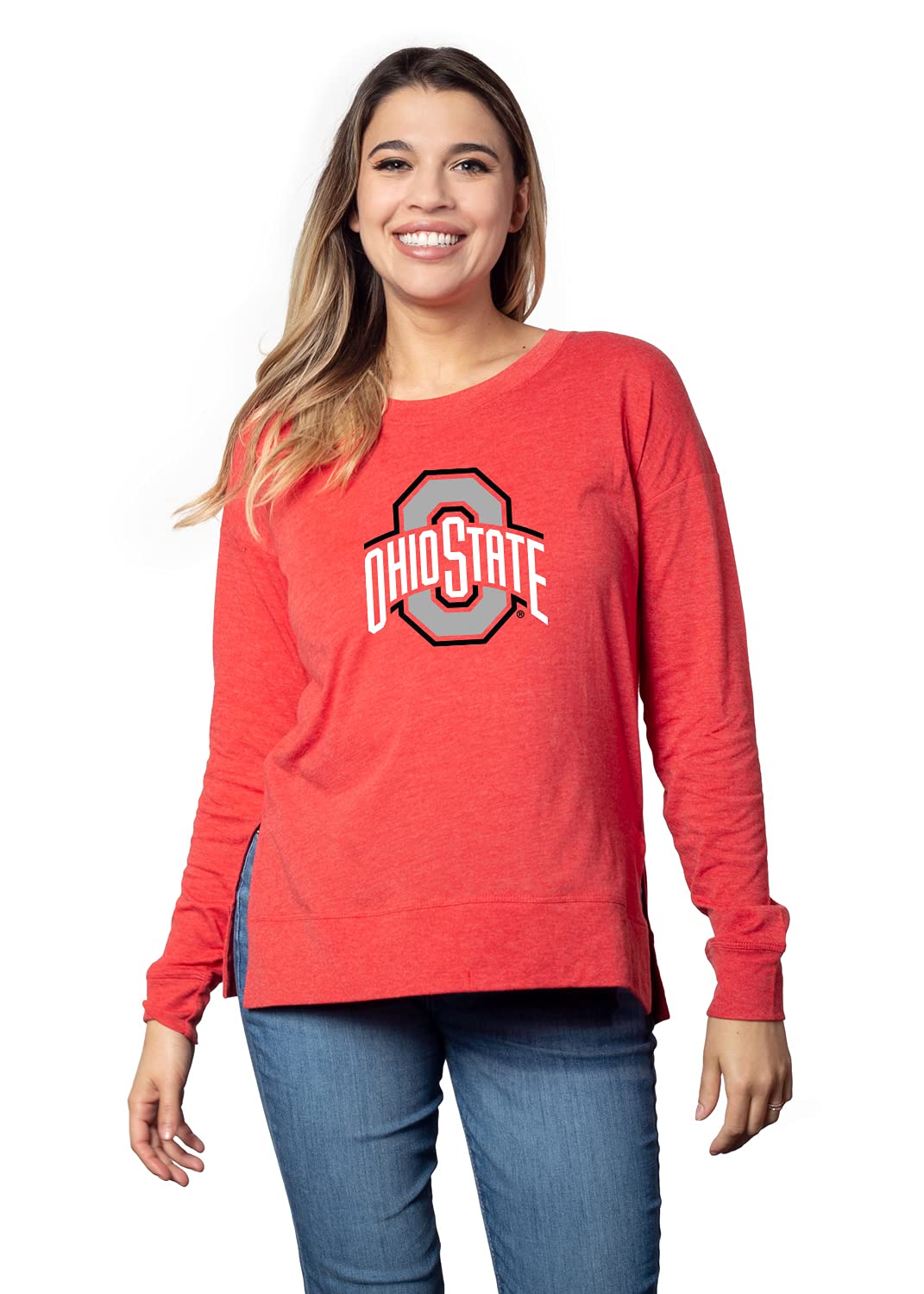 Chicka-d Women's Standard Everyday Tunic, Red, X-Large