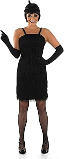 Black Flapper Femmes XXXL