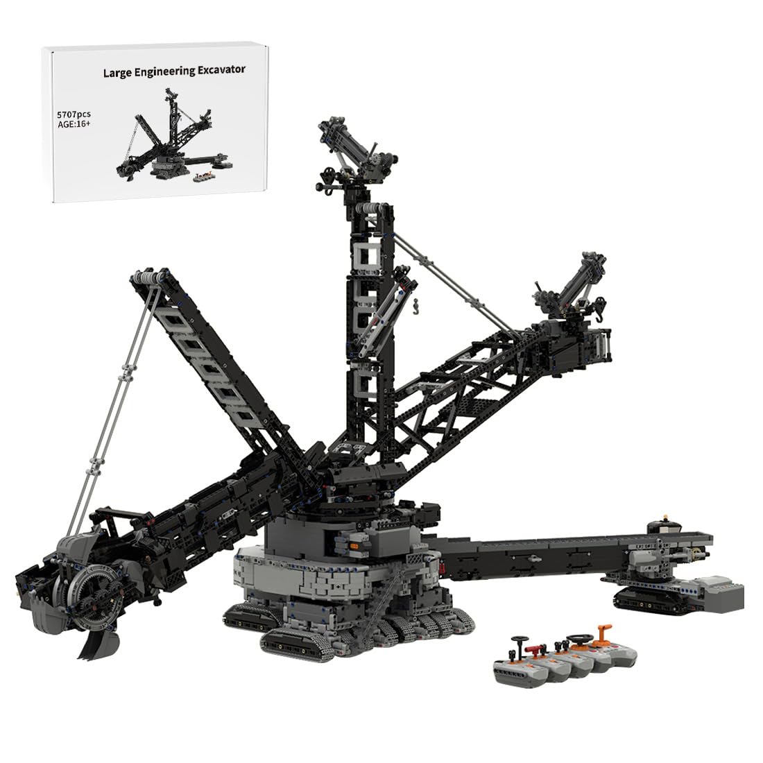 Amazon.com: KAROYD Engineering Excavator Building Kit, Technology