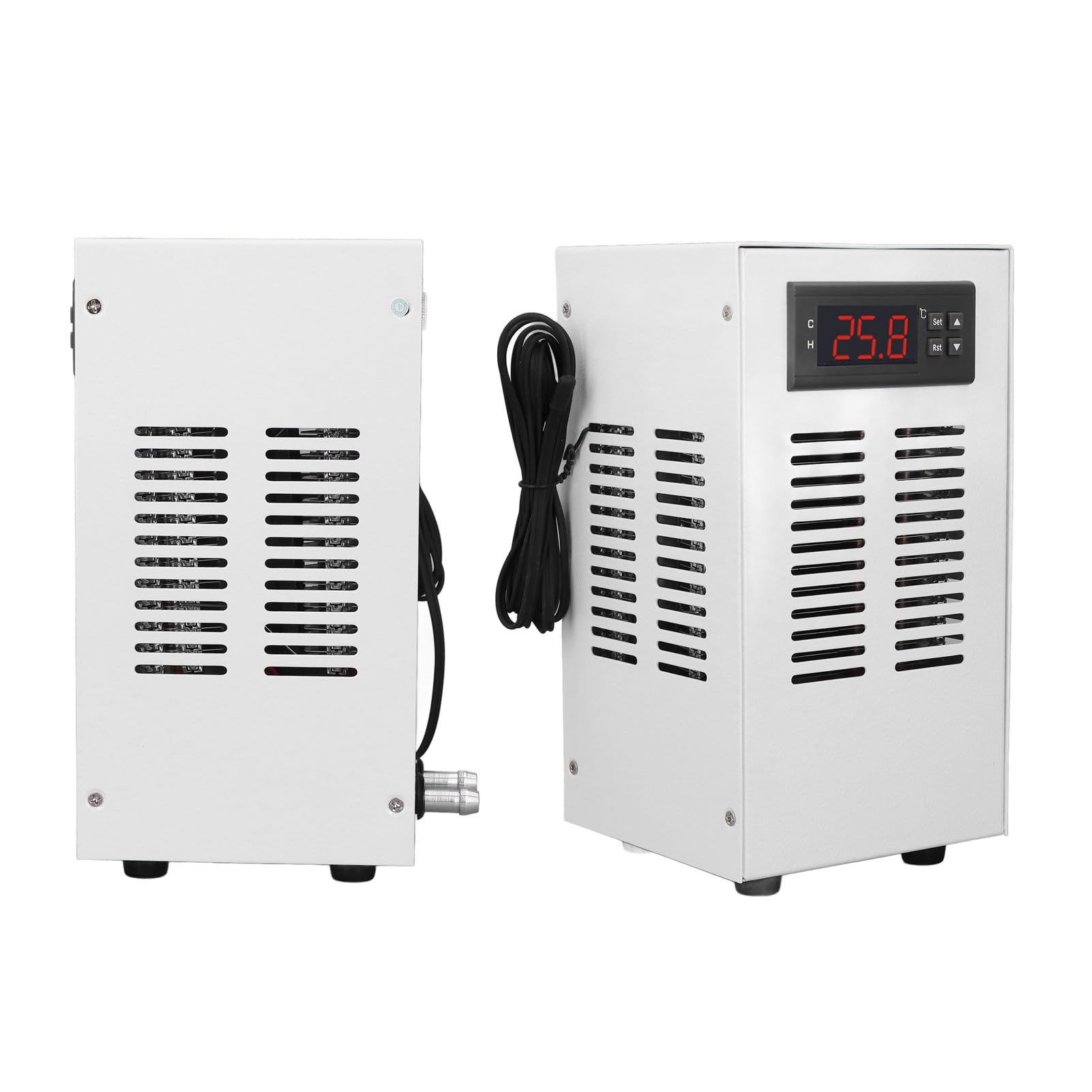 Acuario Chiller 72W 20L Enfriador de Tanque de Agua con Operación Tranquila y Enfriamiento Rápido, Ideal para Acuaristas (Enchufe de la UE)