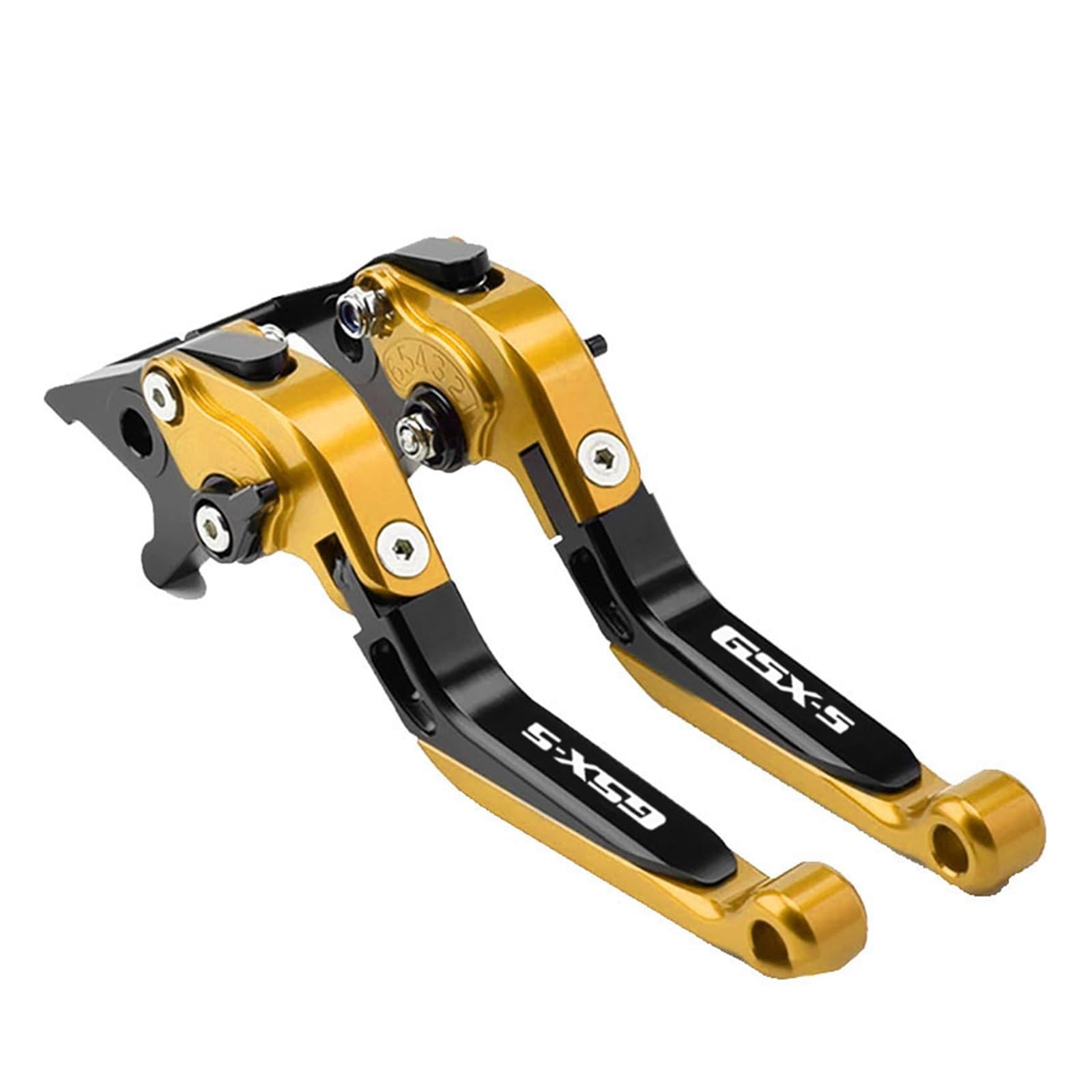 Yofdsnd P Foldable Telescopic Brake And Clutch Lever For Gsxs125 2017 2018 Clutch Lever Brake Extendable