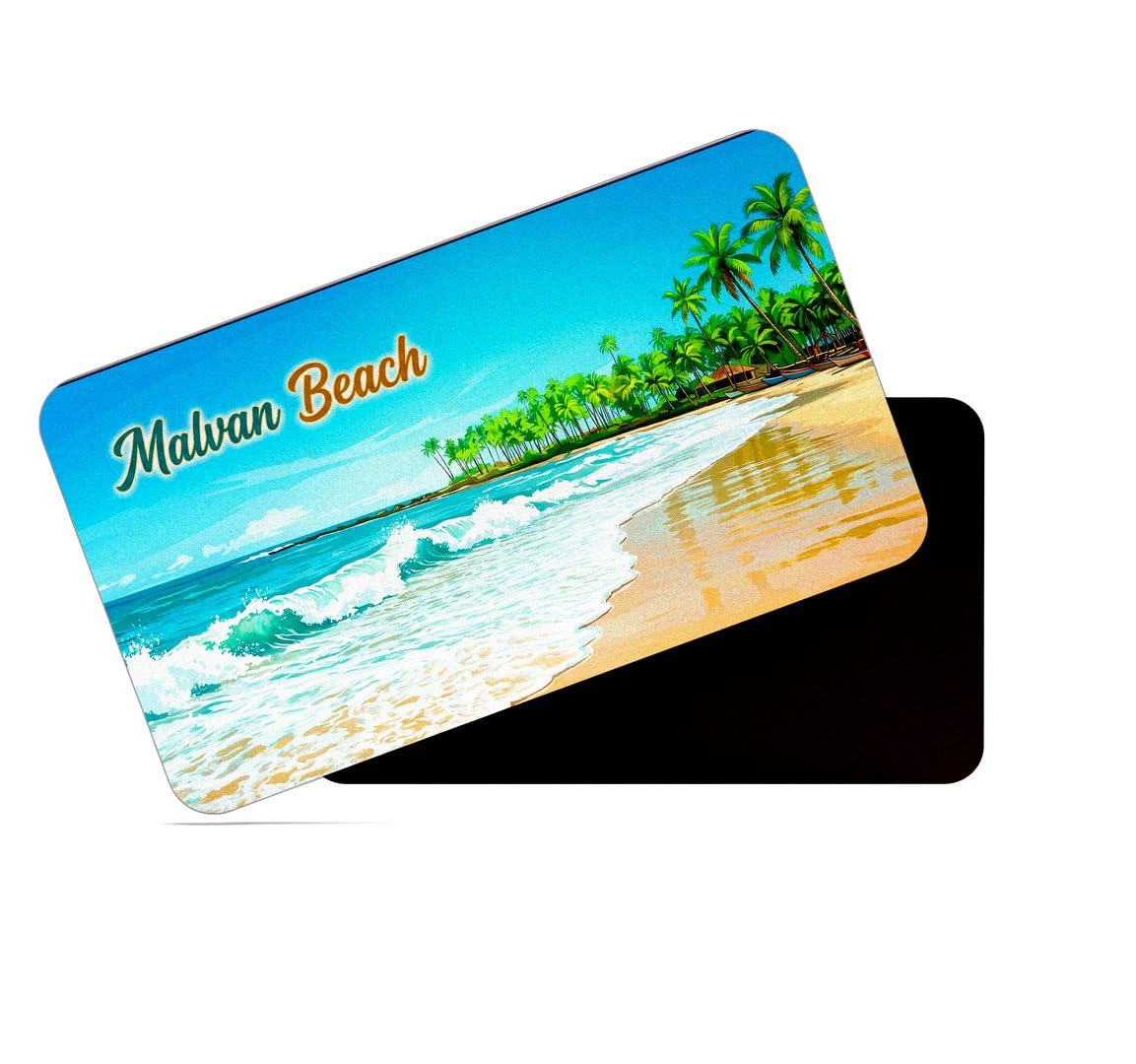 dhcrafts Rectangular Rubber Fridge Magnet/Magnetic Card Mult -12