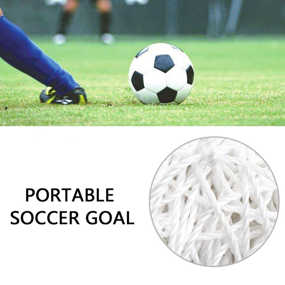 Rete Per Porta Da Calcio,Rete Da Allenamento In Polietilene Da Calcio, Rete Da Calcio, Rete Sostitutiva Da Calcio Dimensioni Standard 10 X 7Ft / 18 X 7Ft / 24 X 8Ft Sostituzione Per Feild(7.5M*2.5M)