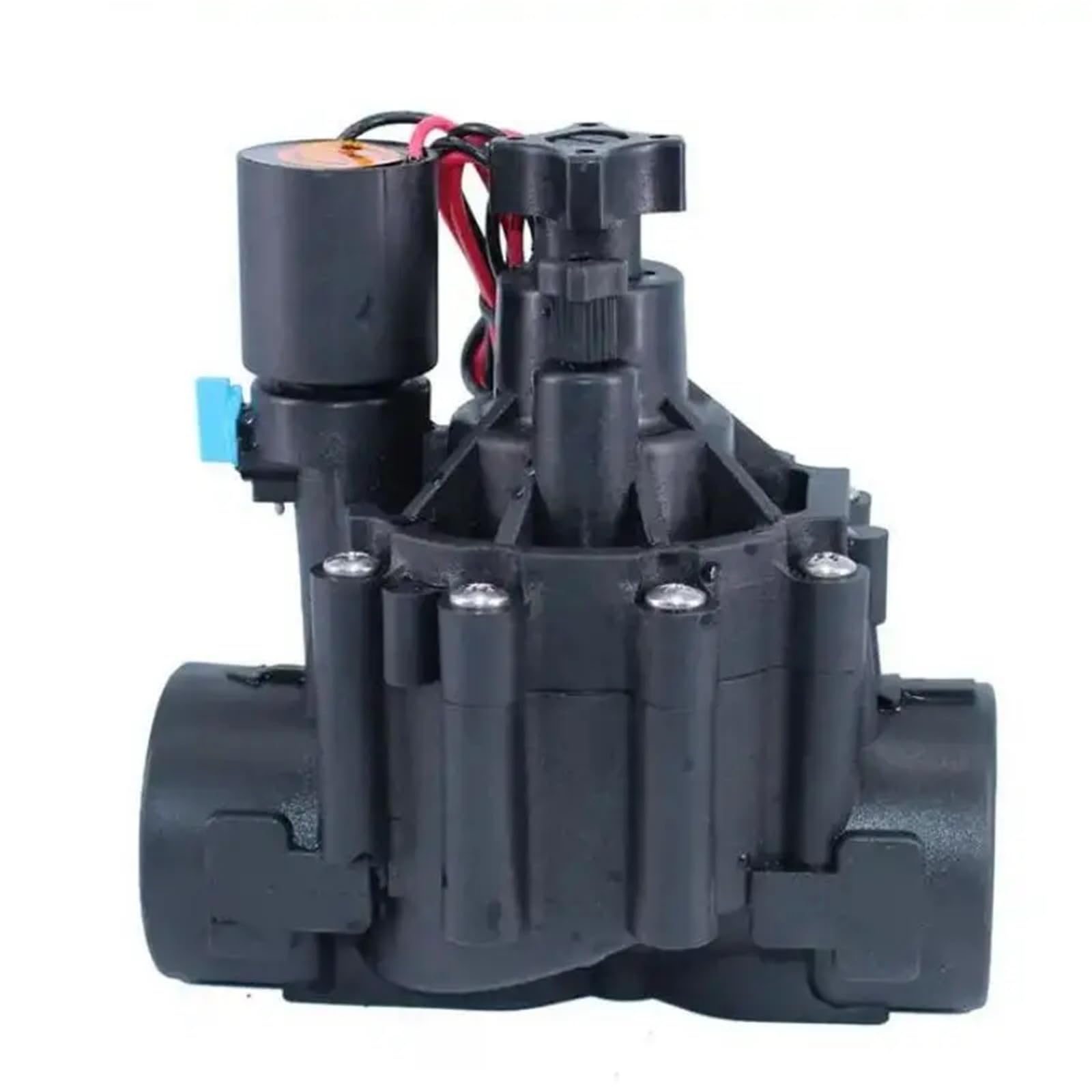 Elettrovalvola for irrigazione a 2 vie da 3/4 pollici 220 V 12 V 24 V CC con regolazione del flusso, 1 pezzo(DC 24V)
