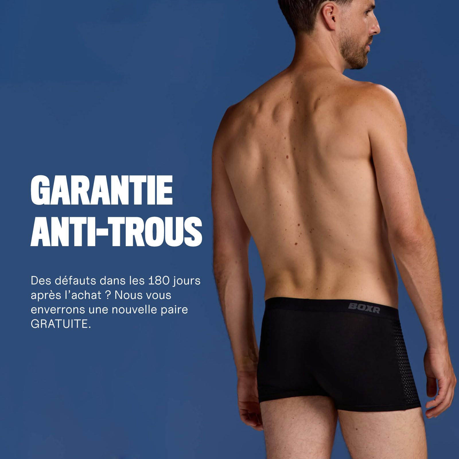 BOXR Underwear Set di 4 boxer in bambù da uomo, ultra morbido, comfort ottimale, S-3XL