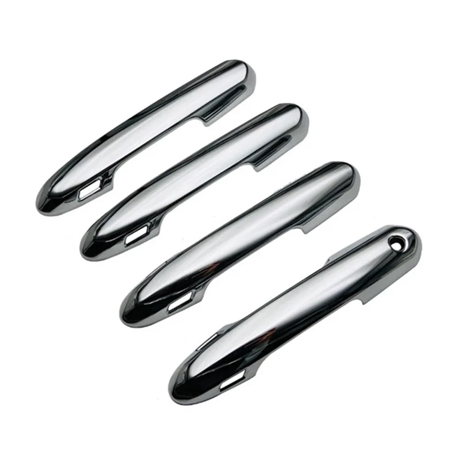 BQWYEDPL Silver Car Exterior Styling Door Handle Sticker Cover Fit for Toyota Fit for Crown 2023 Moulding Trim Car Door Latch Handle(for Handles)