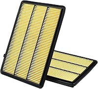 Vista 12 de Paquete de 2 Filtros de Aire para Motor Compatible con Volkswagen Atlas 2025-18 2.0L 3.6L, 2025-20 Atlas Cross Sport 2.0L 3.6L Reemplazo de Filtro