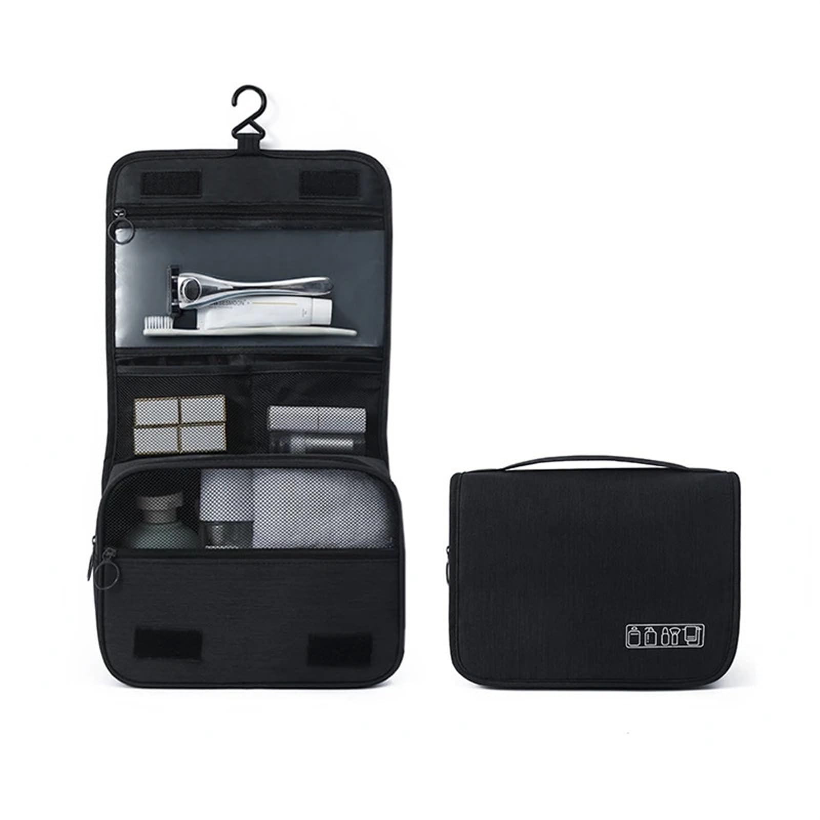 DVMSIEF Makeup Bag Travel Makeup Bag Toiletry Organizer