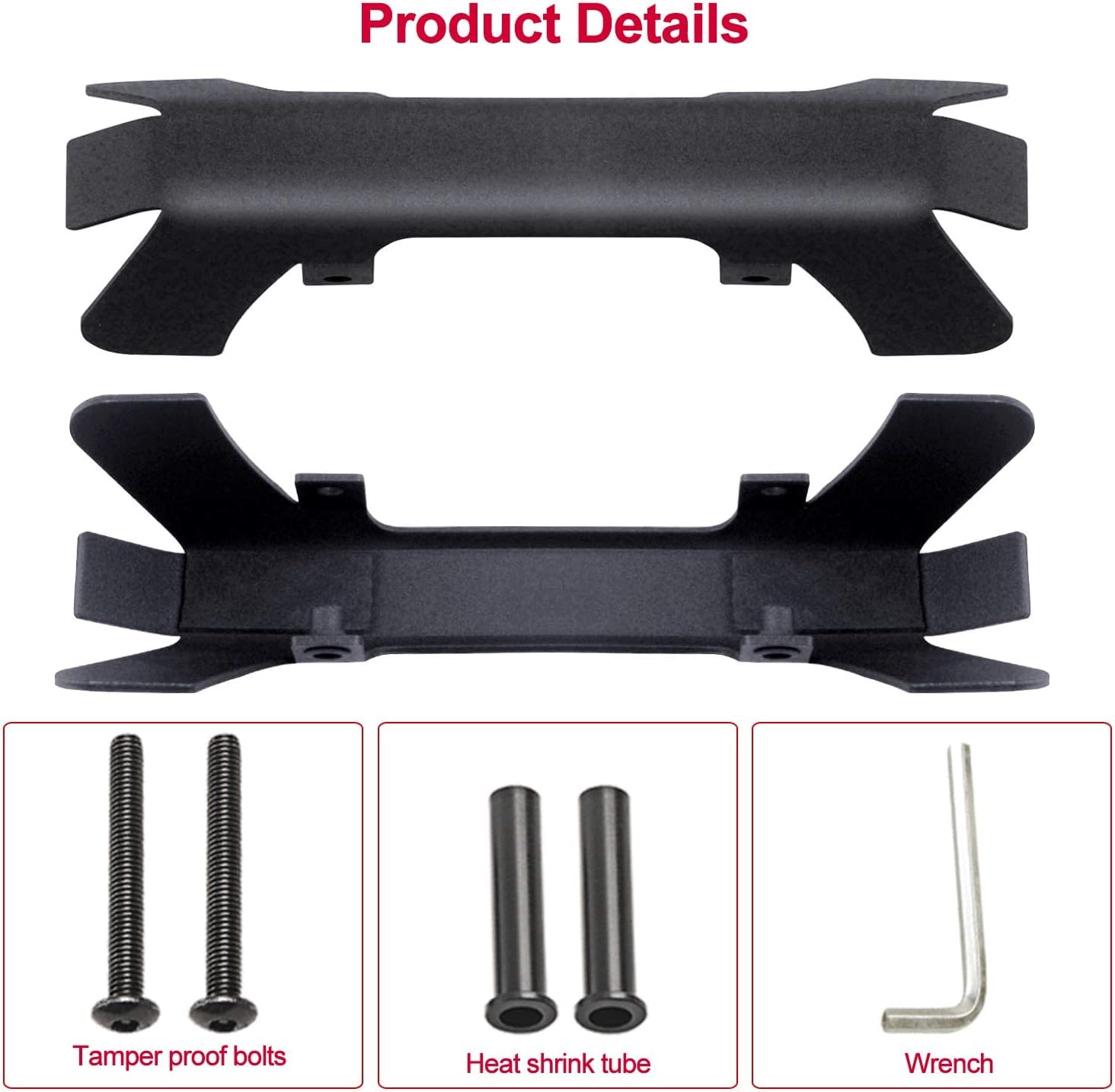 2PCS Generator Theft Deterrent Bracket Protection Fit for Honda Generator EU2200i, EU2000i, EU2000i Companion, EU2000i Camo Generator 63230-Z07-010AH