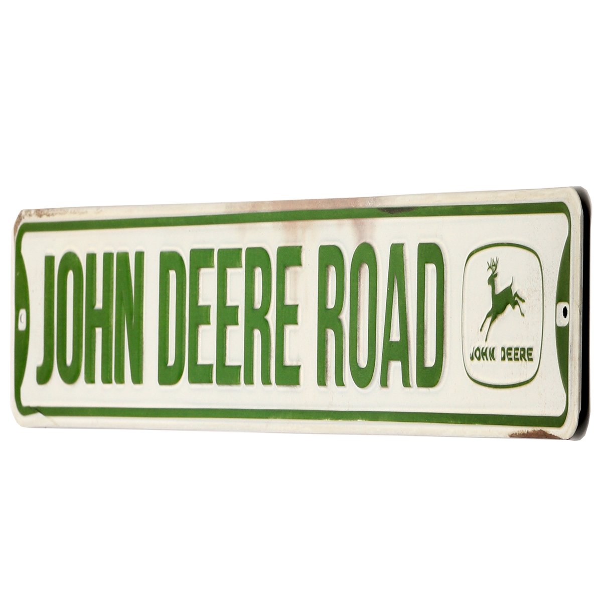 Open Road Brands John Deere - Placa metálica en relieve para calle