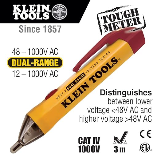 Miniatura 2 de Klein Tools ncvtNCVT-1Probador de voltaje sin contacto Voltaje Tester