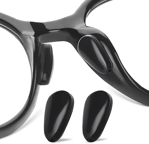 Almohadillas para la nariz para gafas, almohadillas antideslizantes para la nariz de 0.126 in, almohadillas de silicona adhesivas para la nariz, disponible en Yaxa Costa Rica
