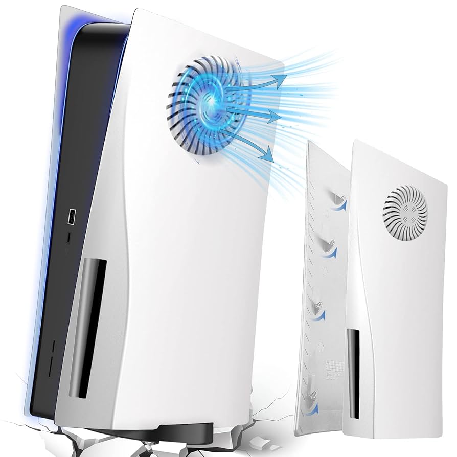 Amazon.co.jp: PS5プレートカバーケースPS5パネル冷却プレート