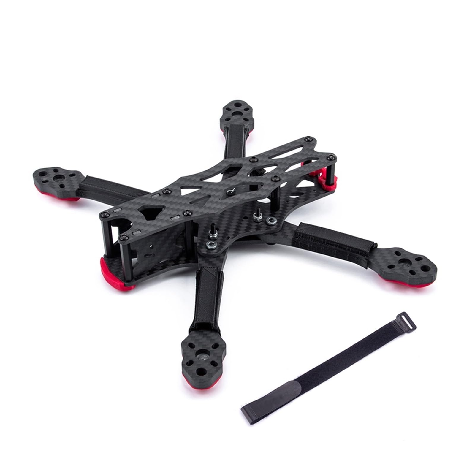Kit de marco cuadricóptero fibra carbono, 225mm 260mm 295mm | Kit de marco de 5 y 6 pulgadas, brazo de 5.5mm para dron RC(6Inch 260mm Full Kit)