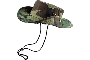 Stylish Camo Safari Hat: Conquer Nature