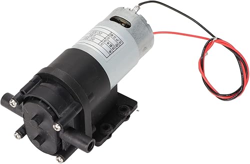 Miniatura 7 de Fish Tank Water Pump Brushed Motor DC 24V, Self Priming, High Pressure - Durable Engineering Plastics, Wide Application for Solar Water Fountain