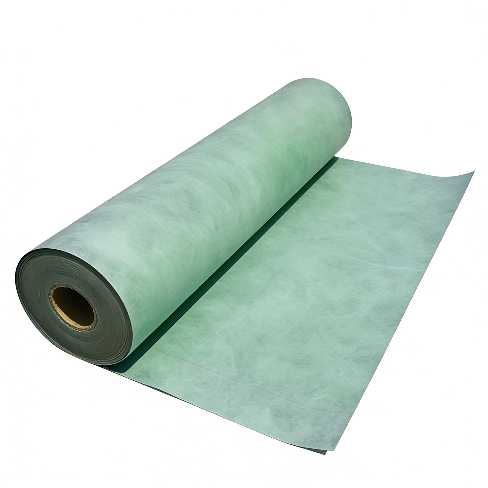 Tamaño Grande Lámina Impermeable Ducha para Baño Membrana Impermeabilizante Cinta Selladora para Zonas Húmedas para Baño, Ducha, Terrazas Balcón(Size:1.15x50m(3.7x164ft),Color:Verde)