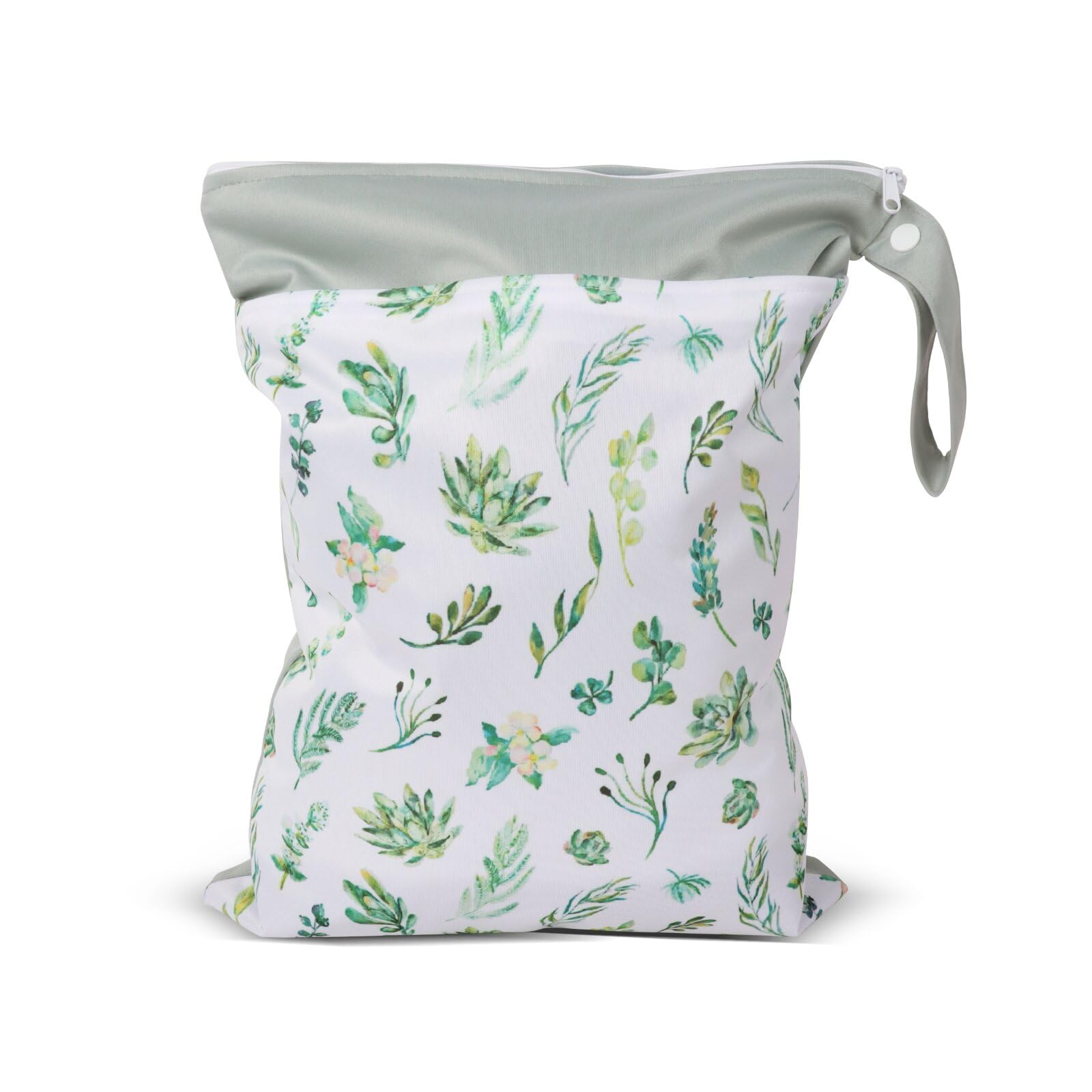 Yilnlg Travel Laundry Bags 40 x 30 cm, Wetbags with Double Pocket, Waterproof Bags for Swimming, Dirty Clothes Bag for Traveling, Nappy Bags with Zipper, Lightweight Wet Dry Bag โ image 1