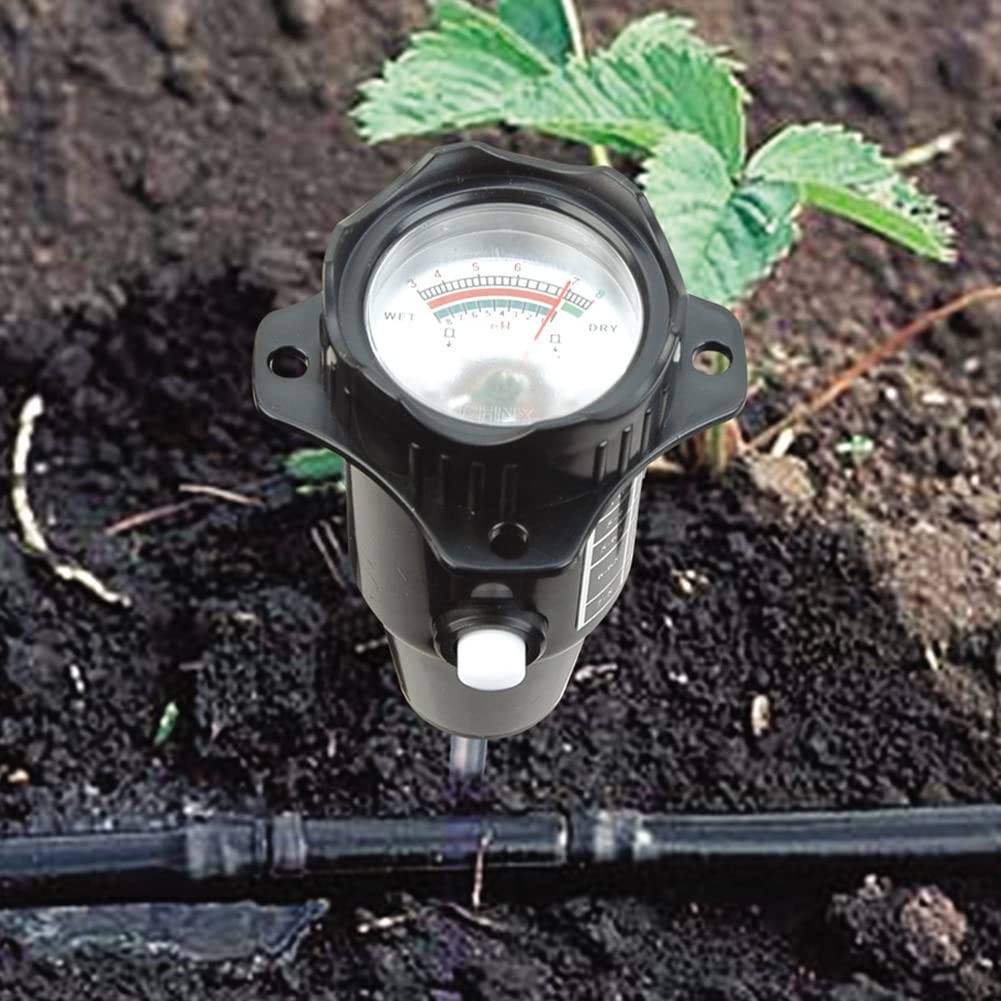 1 medidor de humedad de suelo profundo de sonda larga, higrómetro de prueba profesional para macetas grandes, jardinería, agricultura