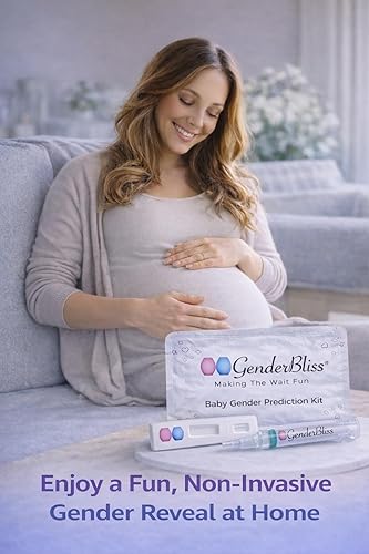 Miniatura 7 de Kit de prueba de predicción de género GenderBliss® - Revela si tu bebé es niño o niña a partir de las 5+ semanas de embarazo - Prueba de género para