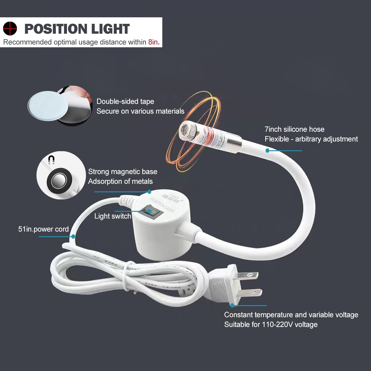 Guida del righello della maglietta 3-in-1 Posizionamento preciso Macchina da stampa a trasferimento fototermico Guida visiva Punto di posizionamento ausiliario Accessori per la stampa digitale