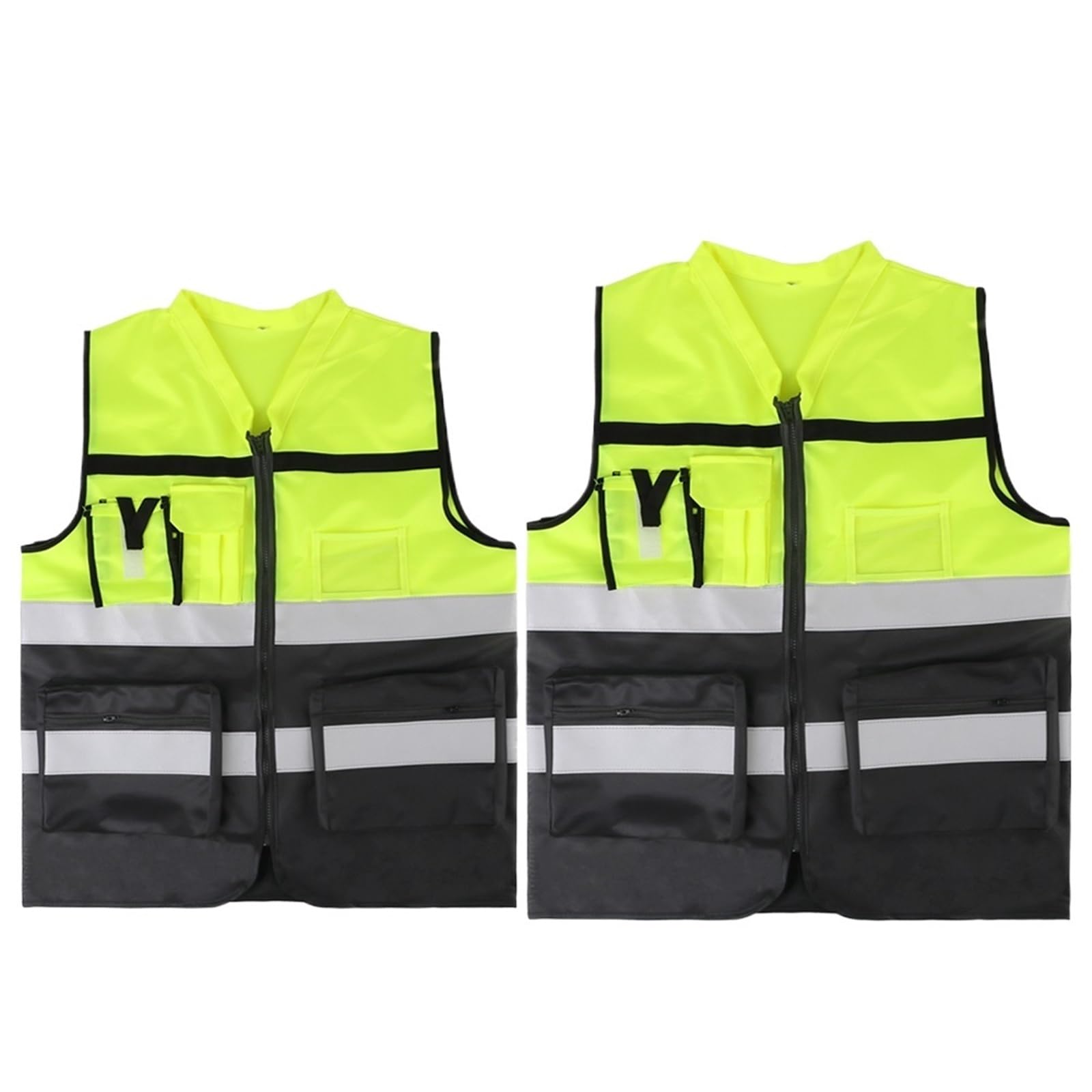 Gilet riflettente in tessuto a maglia