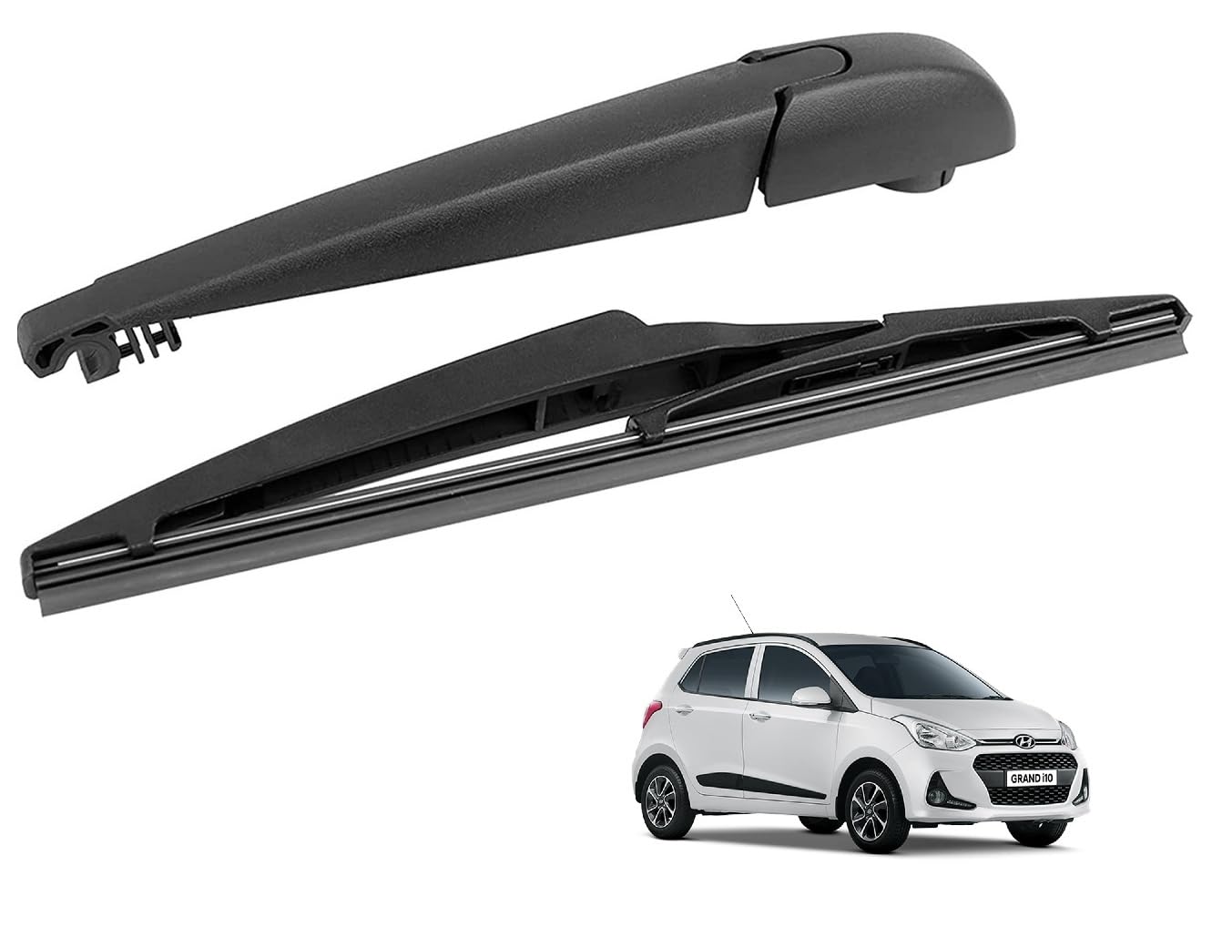 AutoClean Rear Wiper Arm With Blade For Grand i10 (Windshield Washer Tablet Free)-picture-16