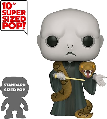 Miniatura 2 de Funko Harry Potter Harry Potter - Voldemort de 10 pulgadas con Nagini, multicolor, modelo 48037