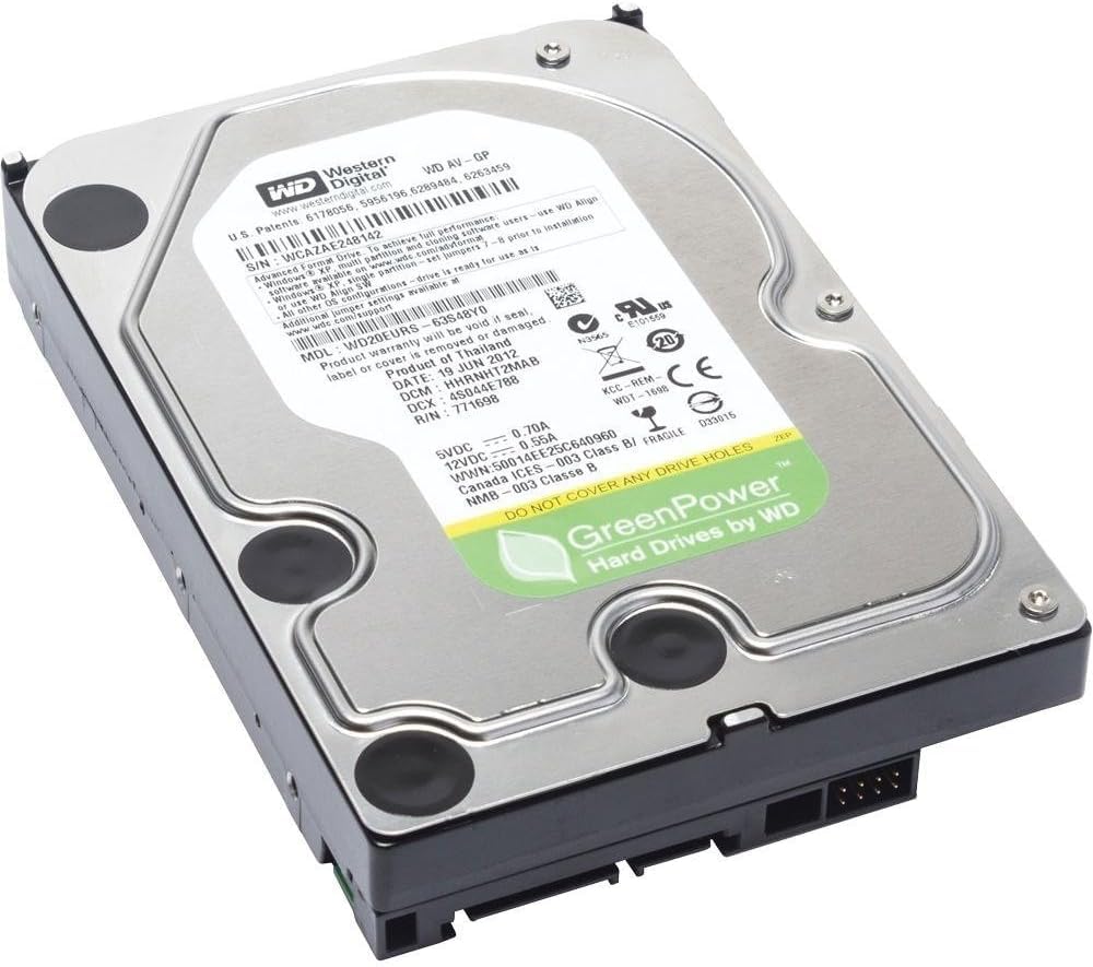 Amazon.co.jp: 補修交換用ですWestern Digital HDD 4TB WD AV-GP TV