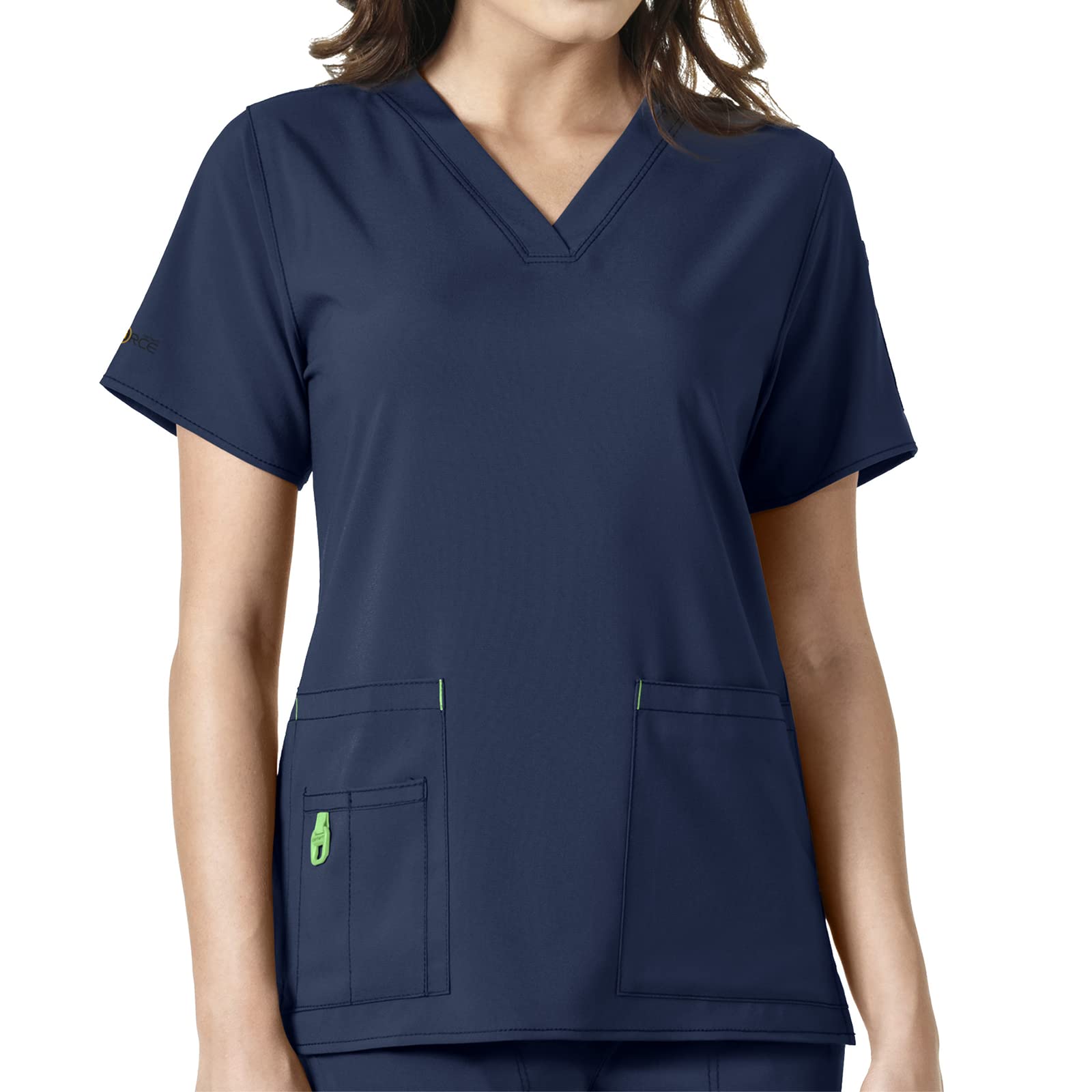 Carhartt Scrubs C12110 Women's Force® Cross-Flex Modern Fit V-Neck Top