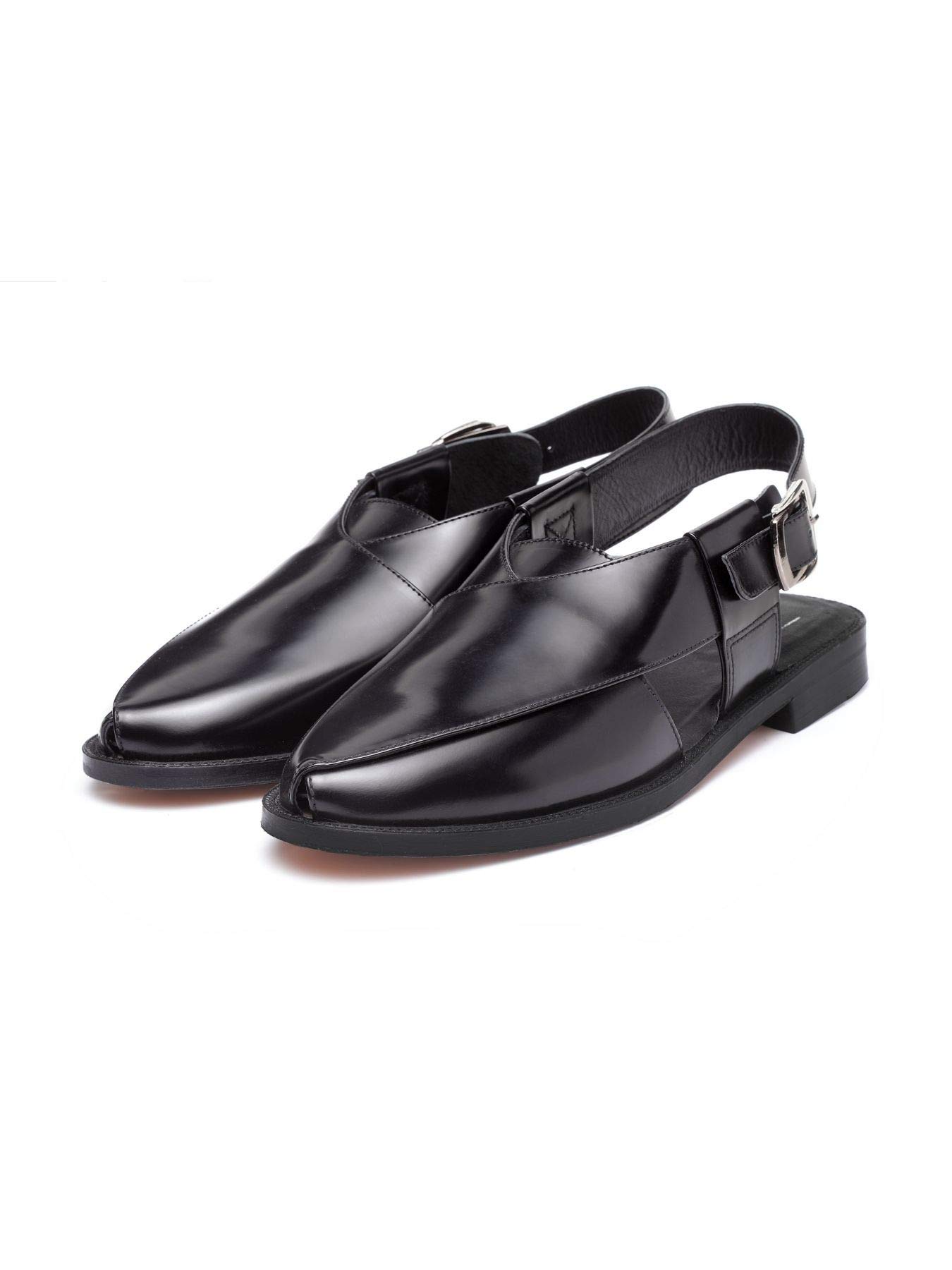 Harperwoods Handmade Burgundy Peshawari Sandals for Men | Ethnic Wear Classic Style Sandals for Men… (B07XVMZ64T) Amazon Price History, Amazon Price Tracker
