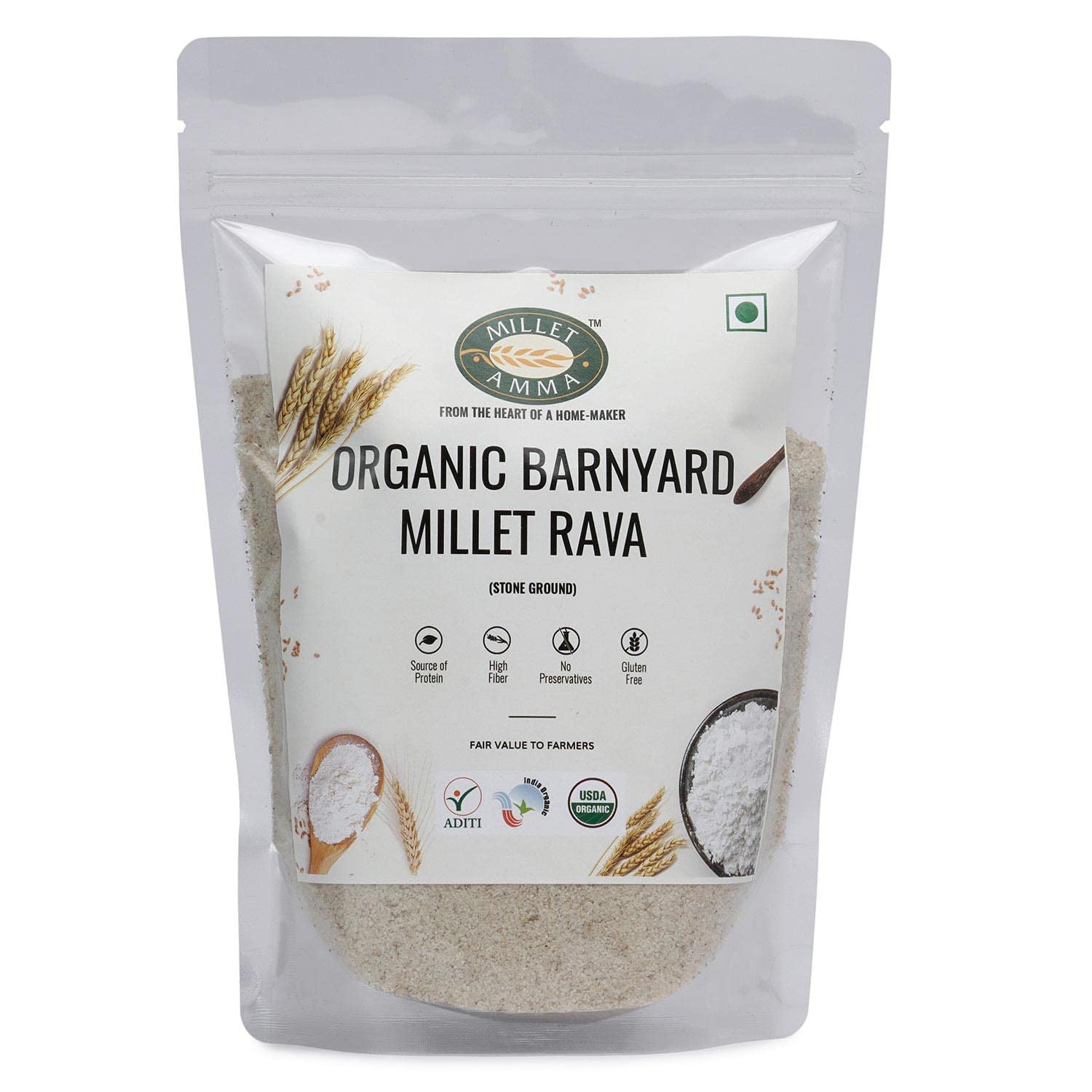 See full amazon price history chart for Millet Amma CERTIFIED ORGANIC Barnyard Millet Rava 1000 Gms ( Sujji ) | Stone Ground | Healthy Diet Food | Suitable for Multiple Millet Recipes ( Upma , Rava Idly ) , Gluten Free, High Fiber, No Preservatives Millet Amma CERTIFIED ORGANIC Barnyard Millet Rava 1000 Gms ( Sujji ) | Stone Ground | Healthy Diet Food | Suitable for Multiple Millet Recipes ( Upma , Rava Idly ) , Gluten Free, High Fiber, No Preservatives (B0B5YGGC9B) Amazon Price History, Amazon Price Tracker