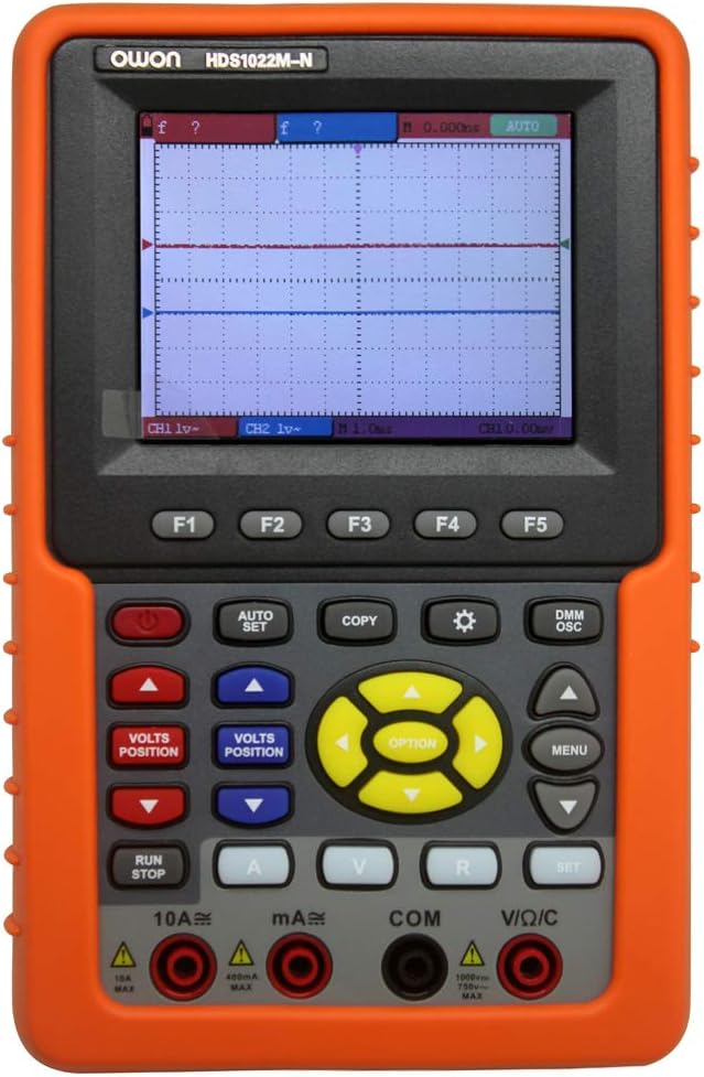 HDS1022M-N 2 in 1 DSO Handheld Digital Storage Oscilloscope+Multimeter