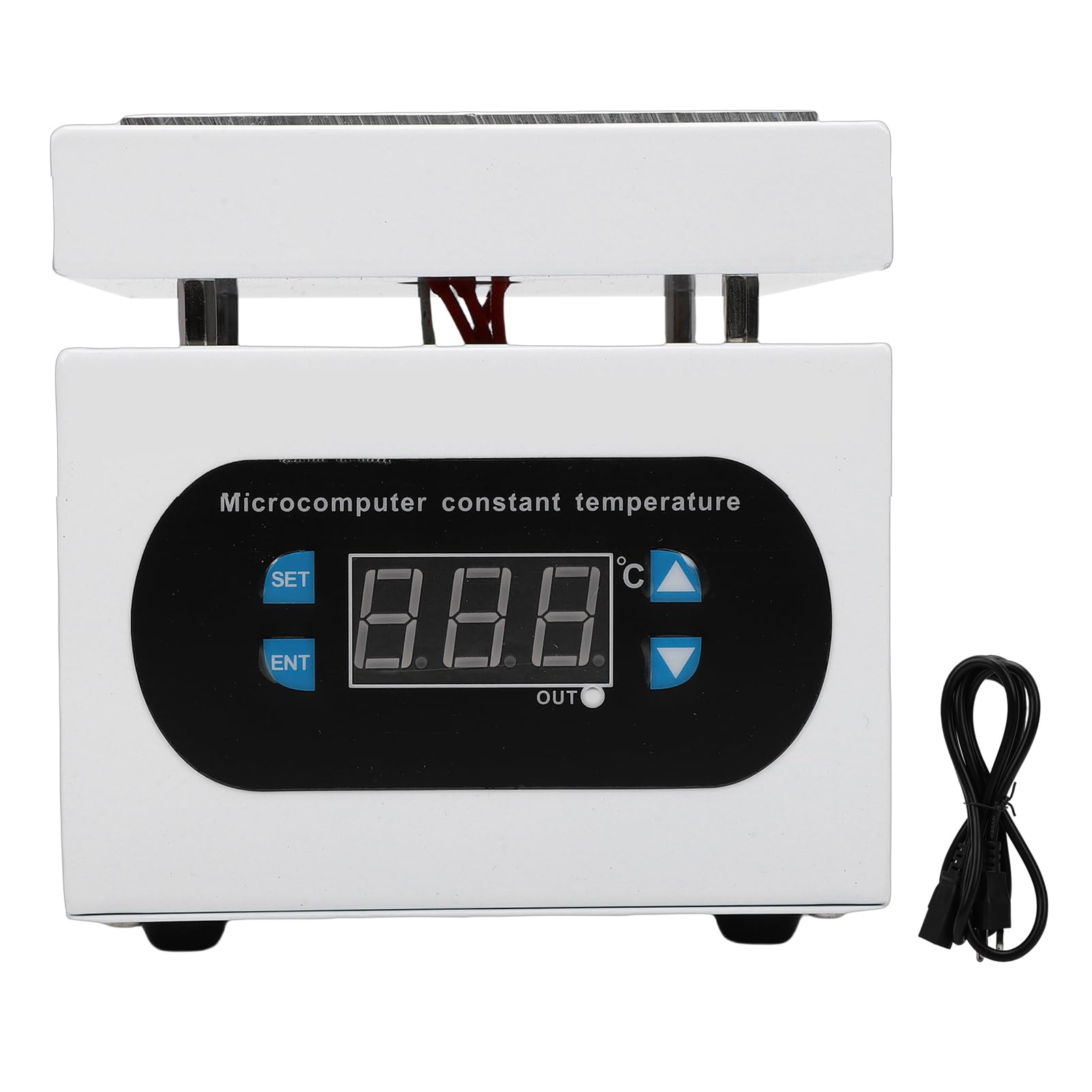 350W Soldering Hot Plate, Aluminum LED Microcomputer Electric Preheat Station with Multiple Angle Heat Dissipation, for Electronics Repair and Laboratory Applications (US Plug)
