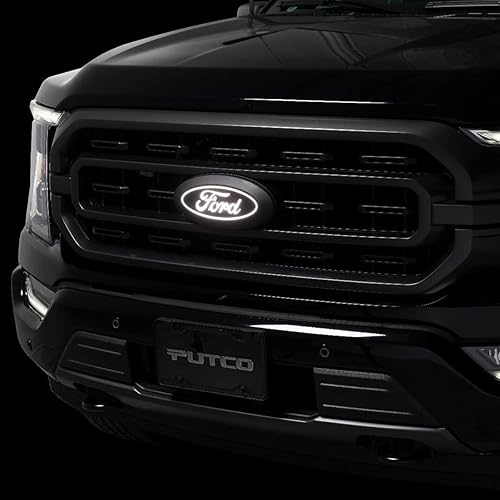 Miniatura 7 de Putco Emblema LED delantero iluminado 92605 Ford F-150 – Compatible con modelos 2021-2023 con cámara frontal y arandela de cámara