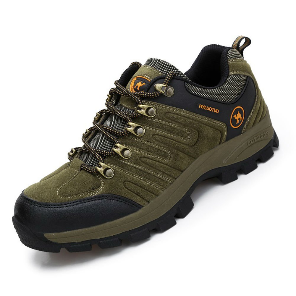 Men's Walking Sneakers Travel Casual Waterproof Lightweight Running Outdoor Athletic Hiking Brown Shoes