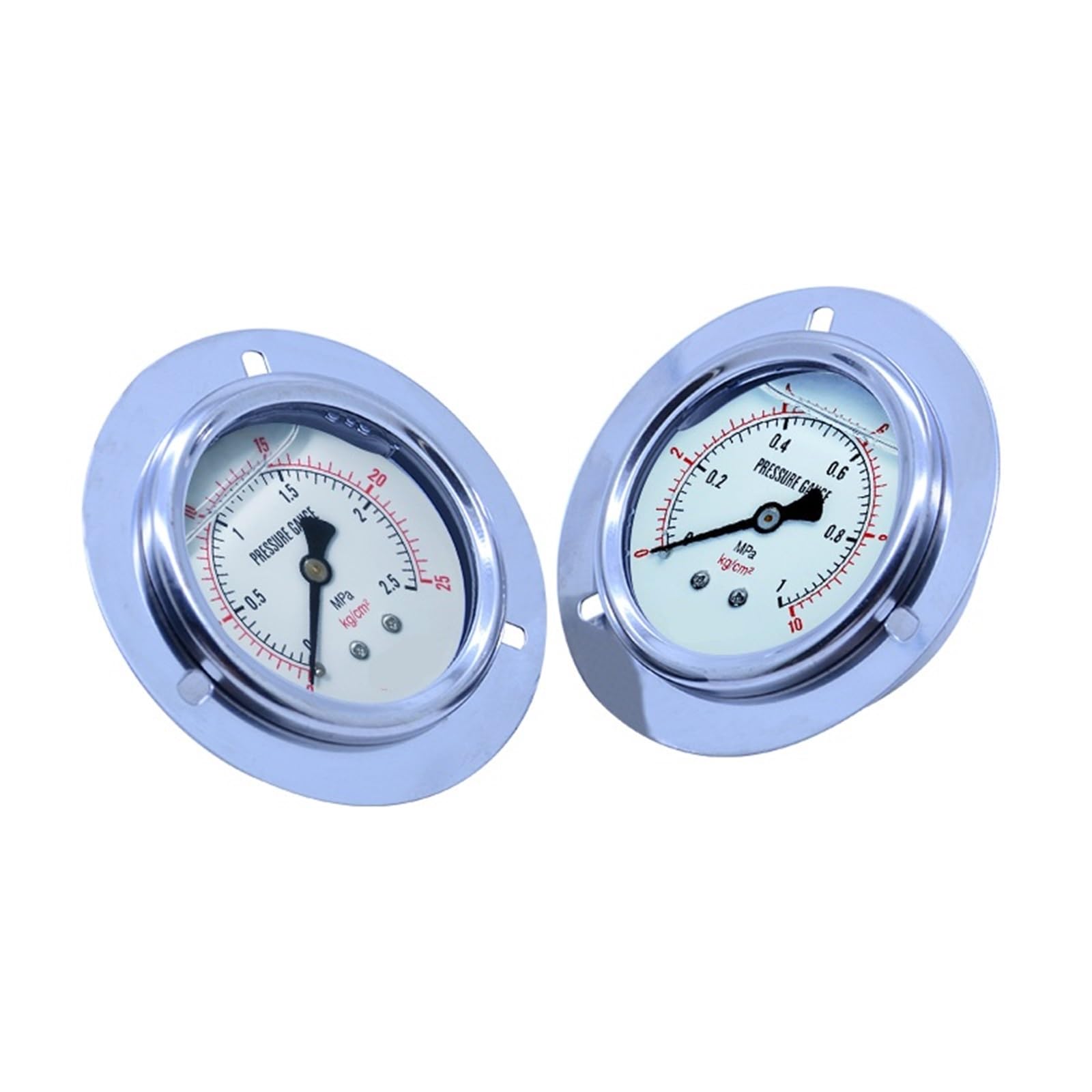 Manómetro de presión para compresor de Aire y Combustible, 16 Bar, Radial, axial, metálico, probador de presión hidráulica, G1/4 (tamaño: 0-6 Mpa)
