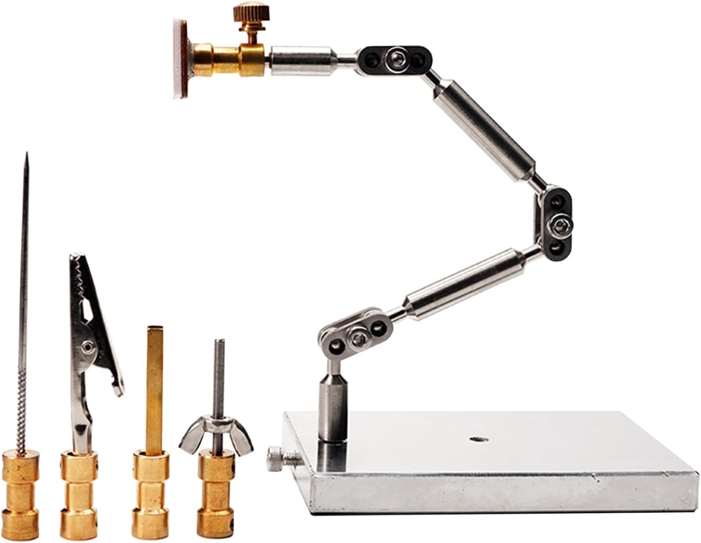 DIY Stop Motion Armature Kits, Armature Rigging System, for Stop Motion Animation, Stainless Steel Rig Arm, Max Payload 100g, with 5 Connectors