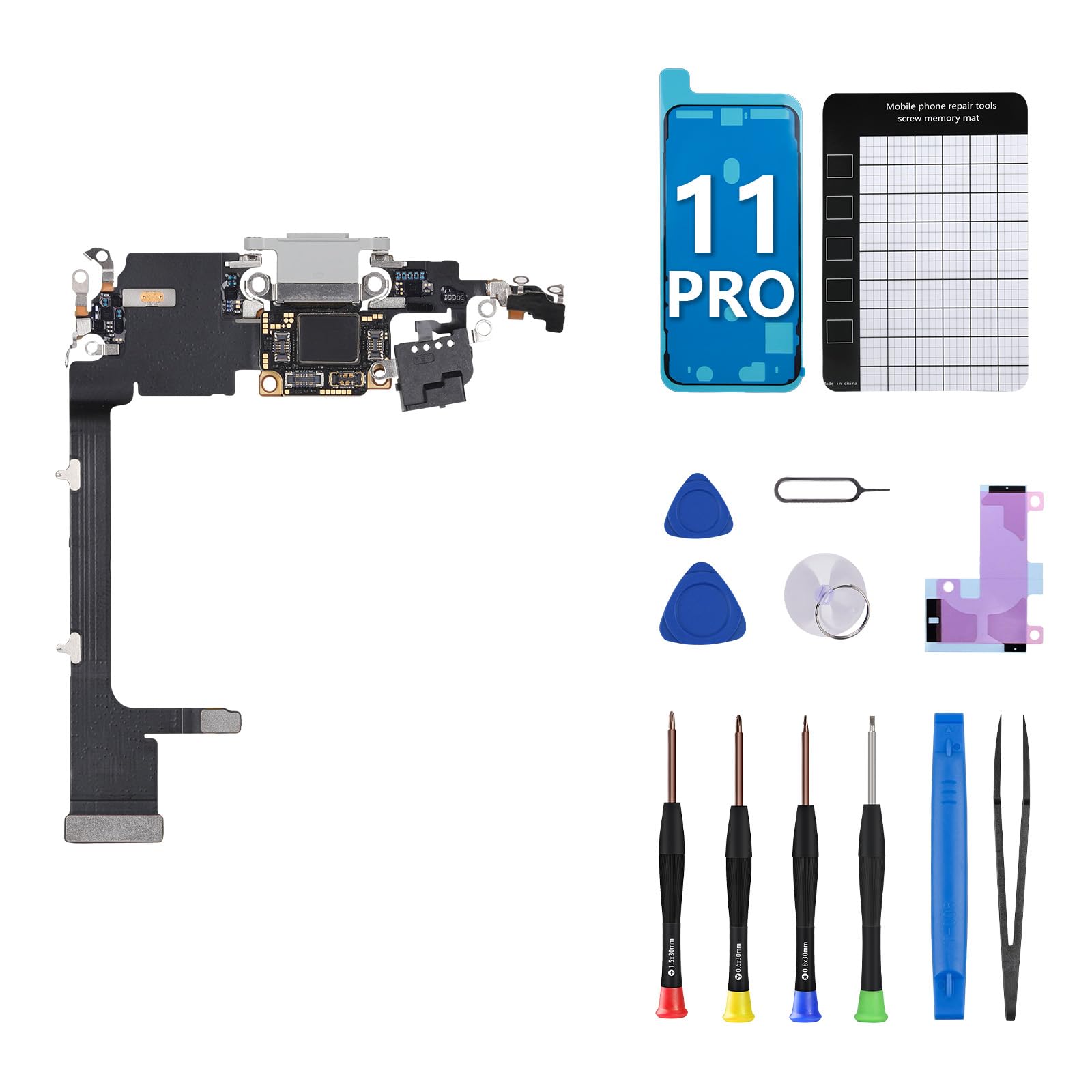 Amazon.com: CYKJGS for iPhone 11 Pro Charging Port Replacement OEM