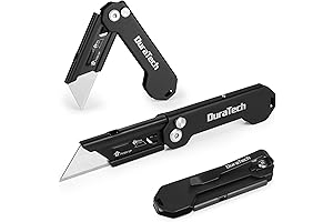 DURATECH 2-Pack Folding Small Utility Knife
