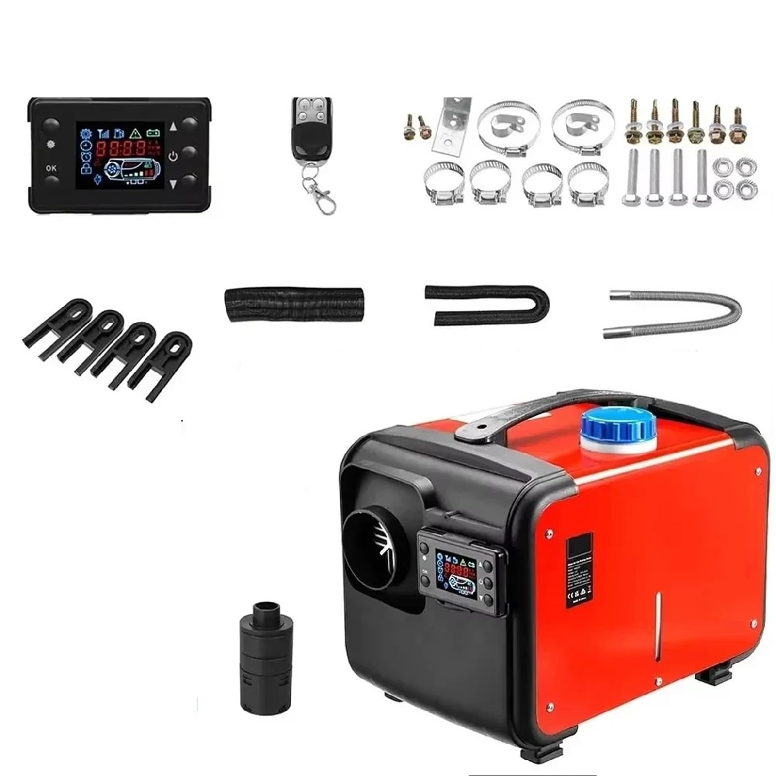 Diesel Heater Ogrzewanie postojowe na olej napędowy 12 V 24 V 5 kW Ogrzewanie postojowe na olej napędowy Zestawy grzewcze o niskim poziomie hałasu