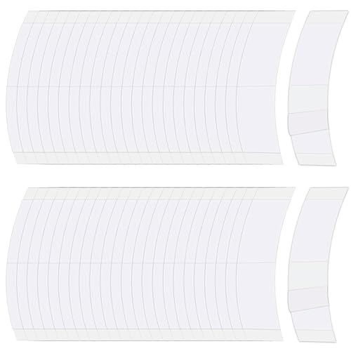 Cinta de peluca de 48 piezas para pelucas de encaje frontal, tiras de cinta en extensión de doble cara, impermeable, pelucas de encaje adhesivas,