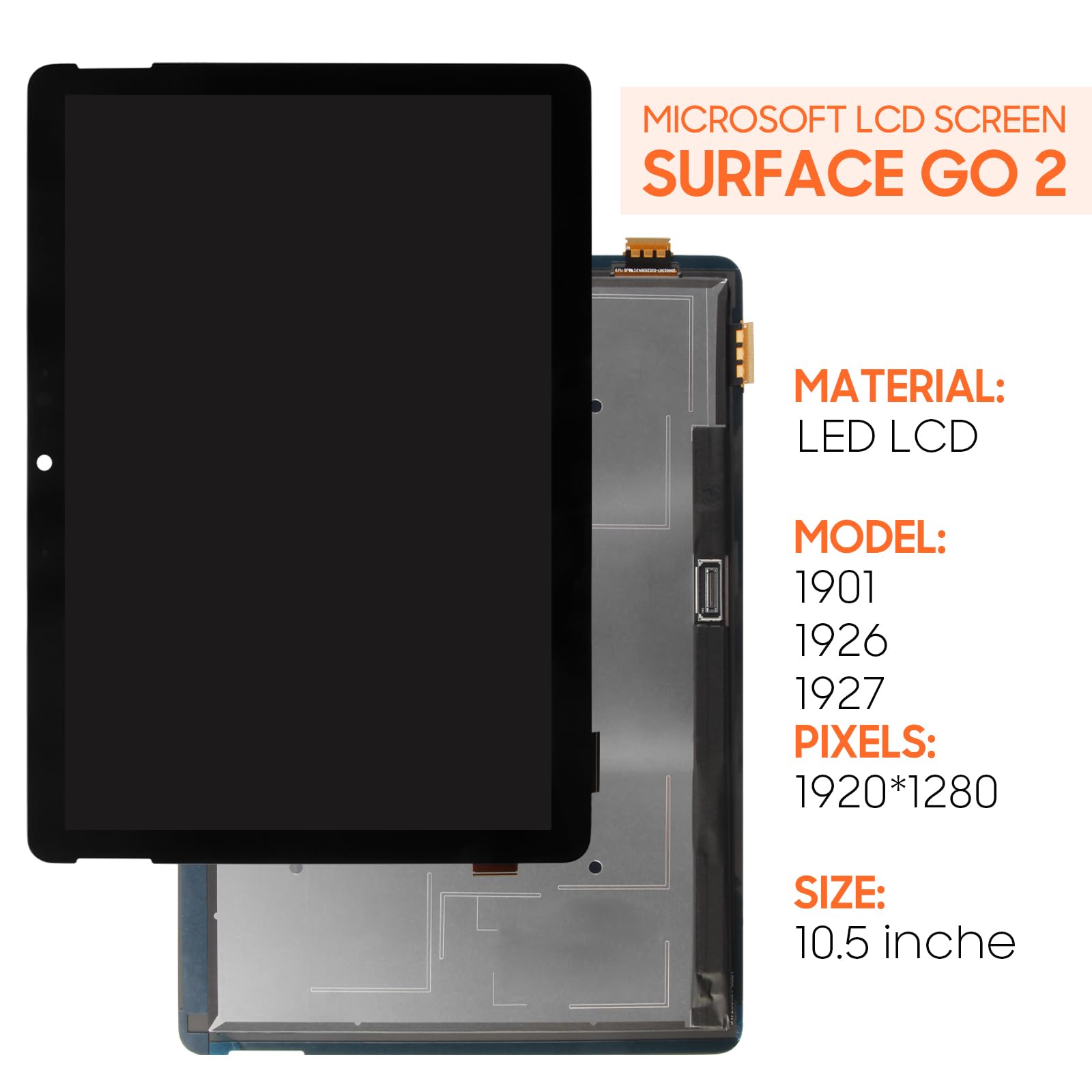 Amazon.com: THIRDPOLE for Microsoft Surface Go 2 Screen